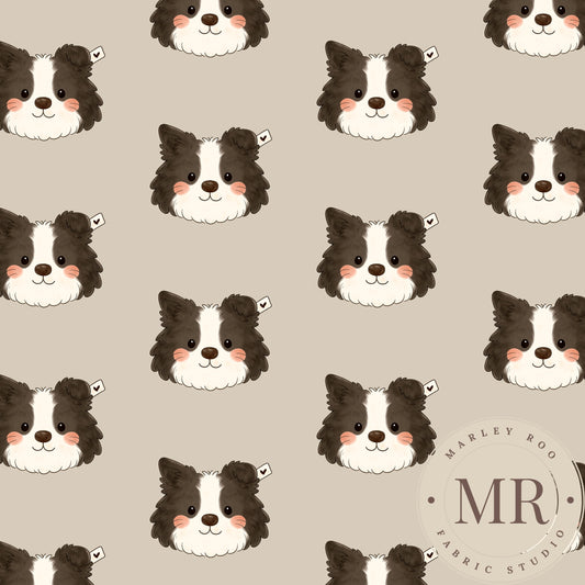 June Pre Order - Brodie the Border Collie - Tan