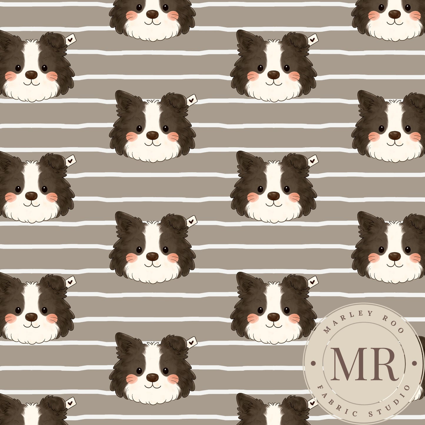 June Pre Order - Brodie the Border Collie - Stripe