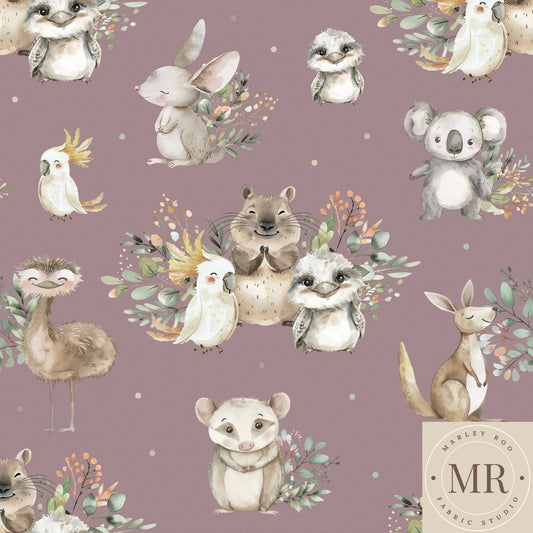 May Pre Order - Bush Babies Mauve