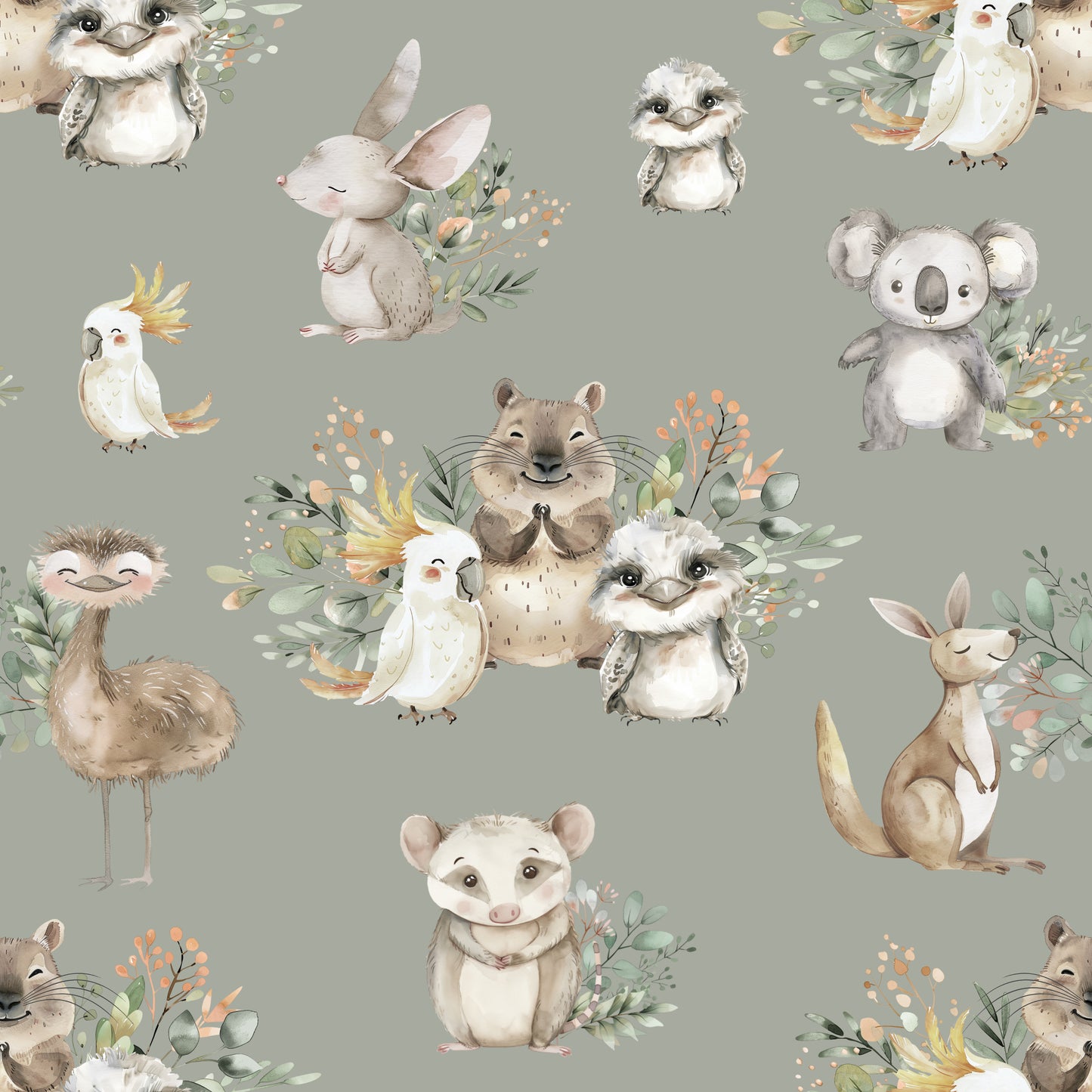 May Pre Order - Bush Babies Moss