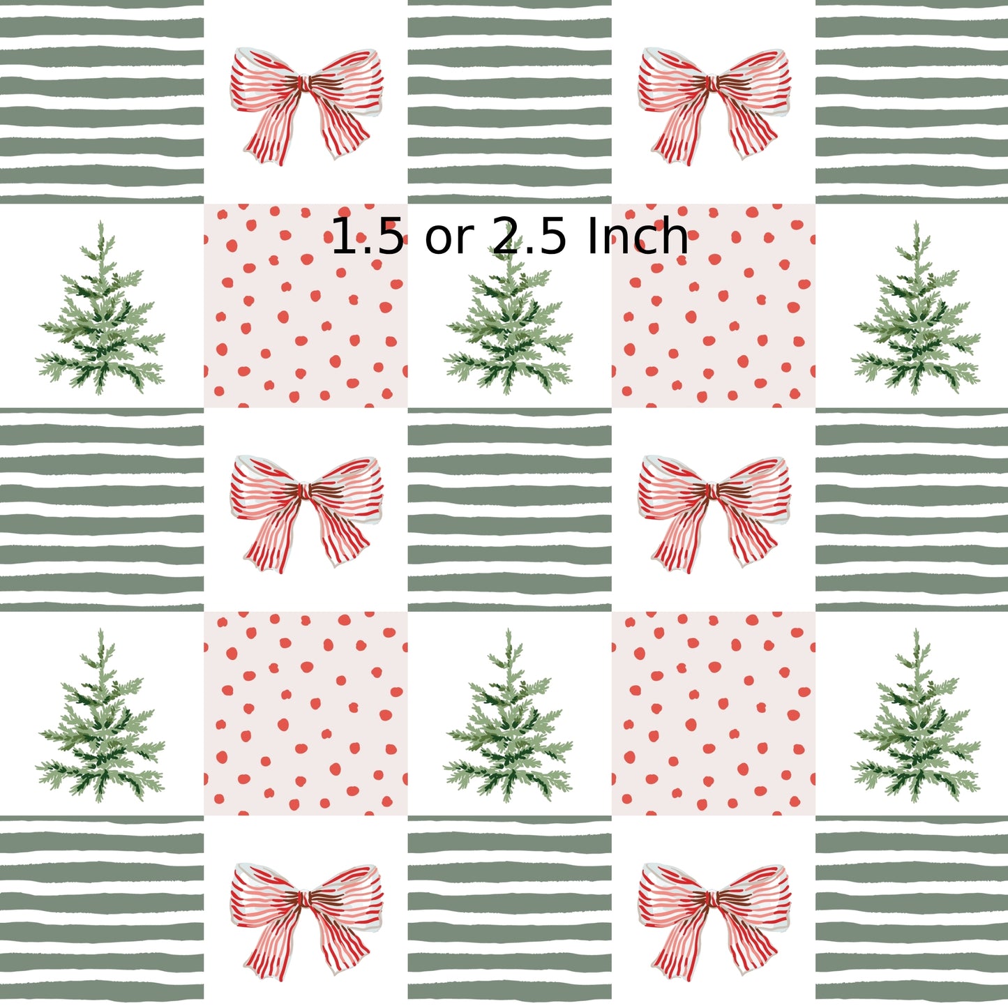 August Pre Order - Christmas Squares