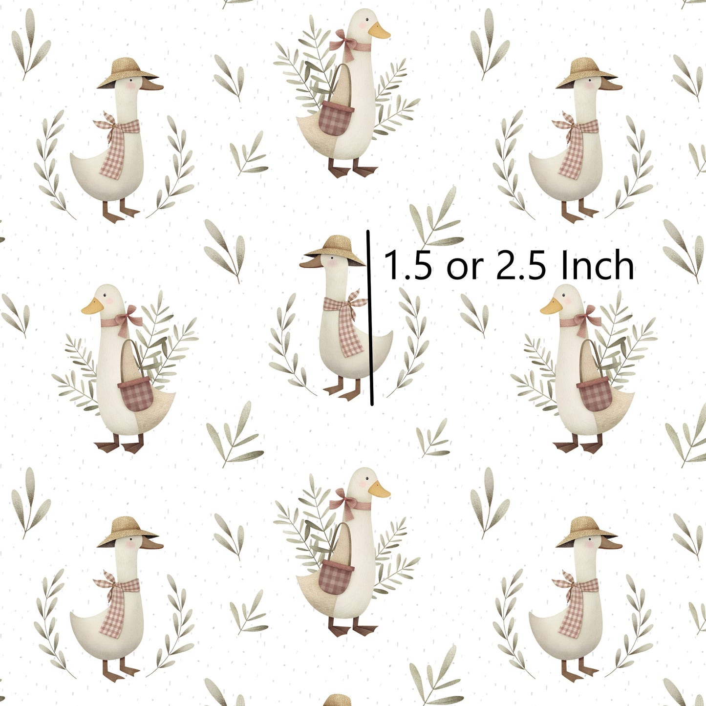 May Pre Order - Cottage Duck - White