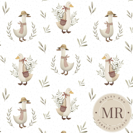 May Pre Order - Cottage Duck - White