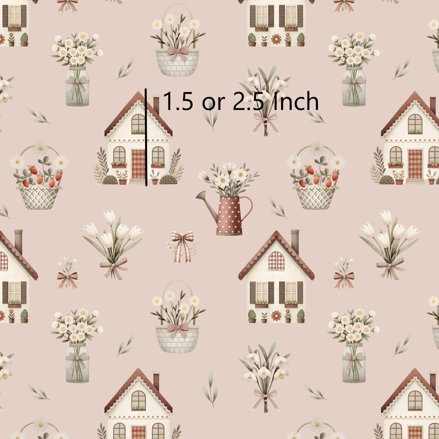 November Pre Order - Cottage Floral - Blush