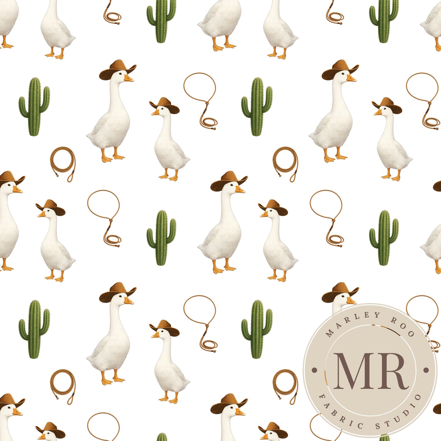 July Pre Order - Cowboy Duck White