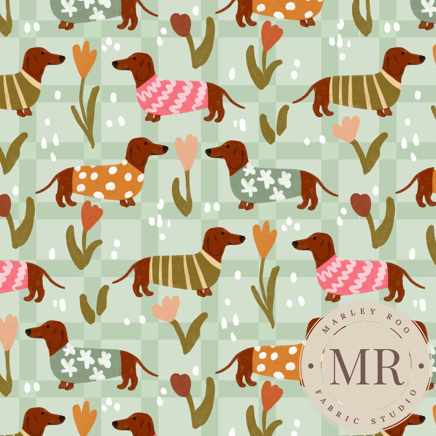 July Pre Order - Cozy Dachshunds