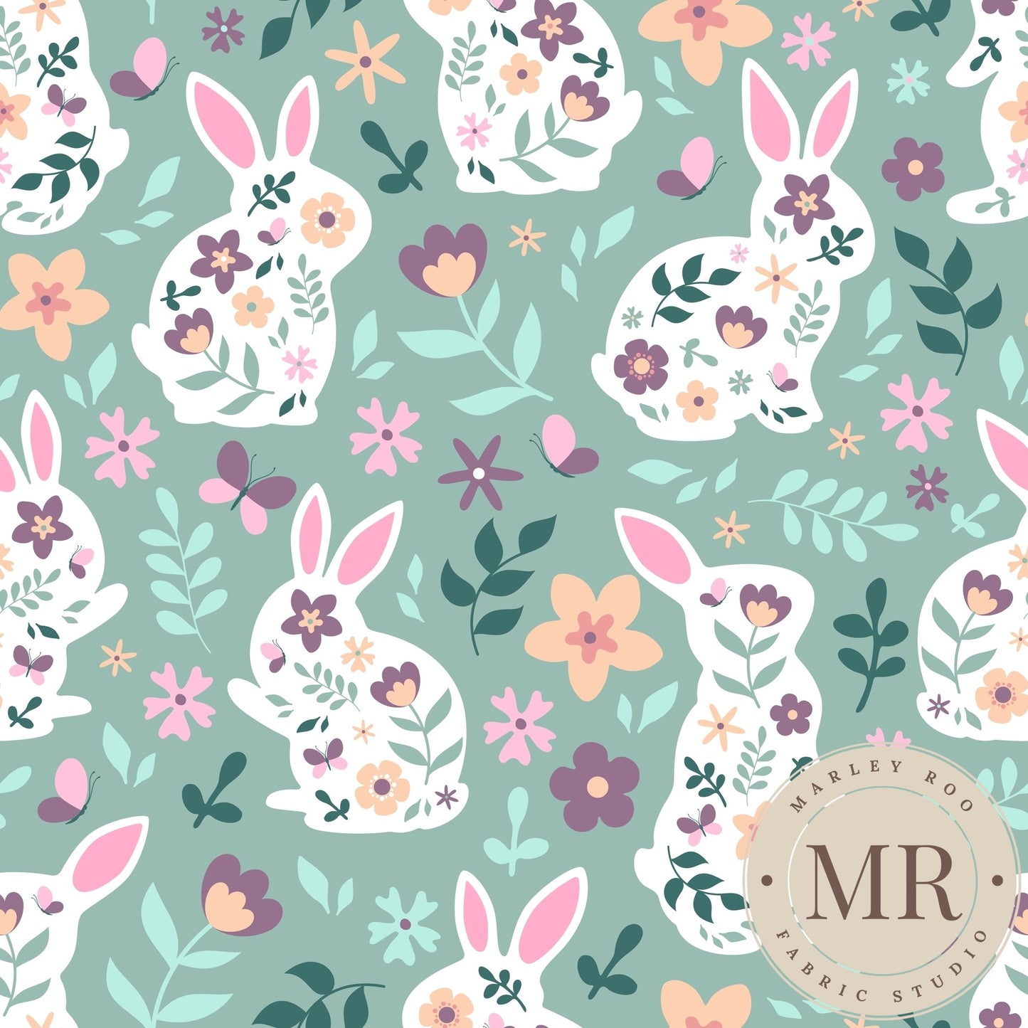 November Pre Order - Floral Bunnies