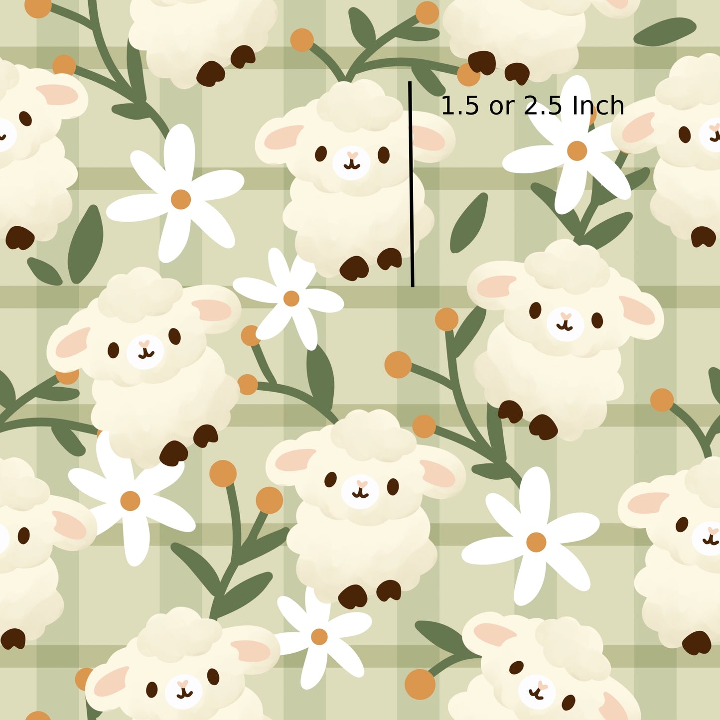 July Pre Order - Floral Sheep