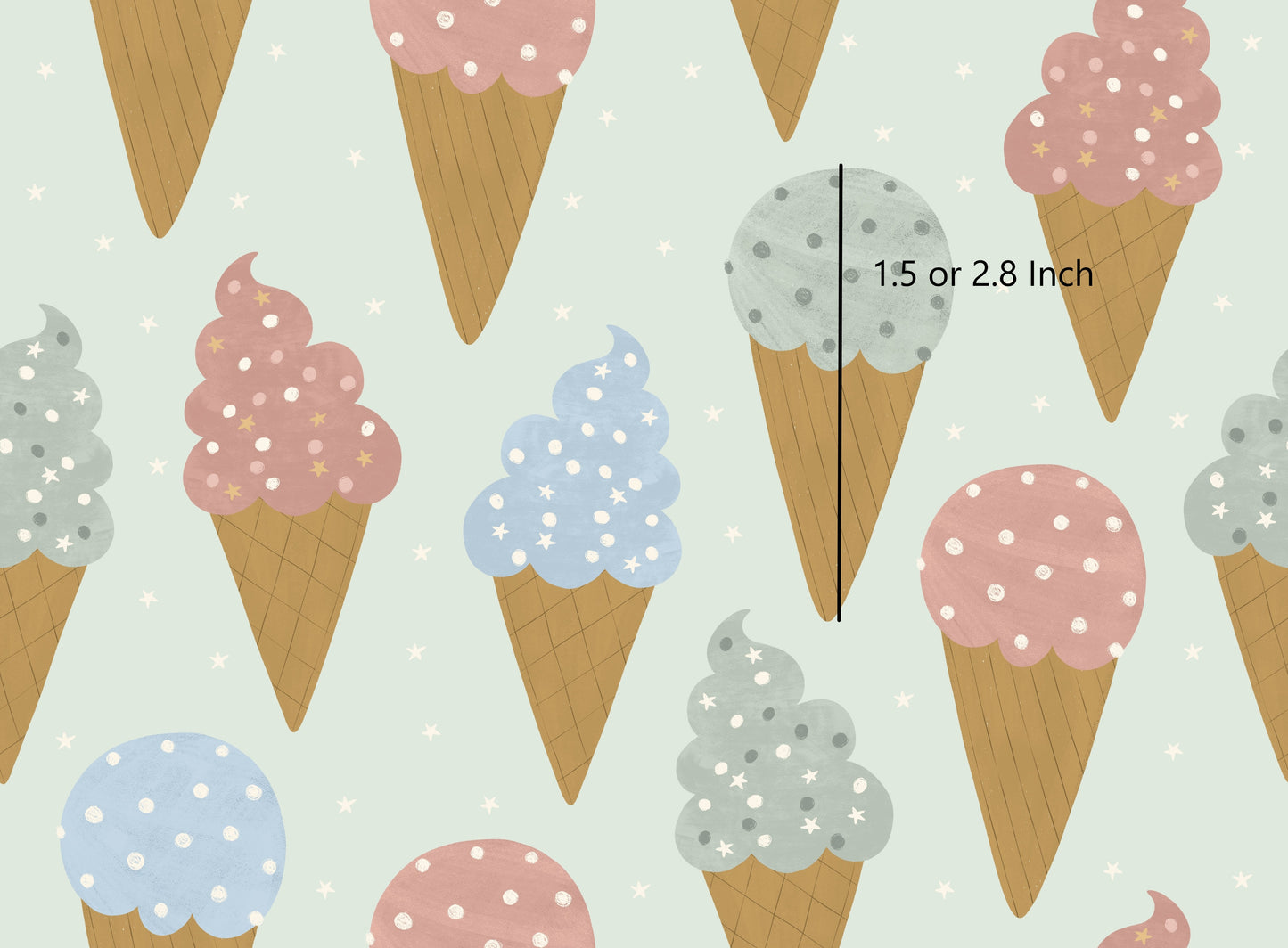 November Pre Order - Ice Cream on Mint