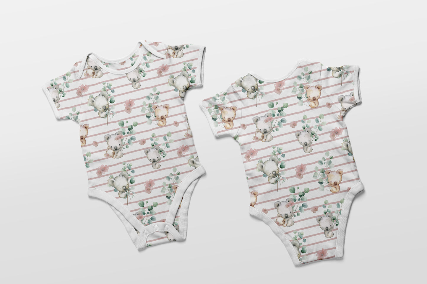 November Pre Order - Koala Eucalyptus  - Pink Stripe