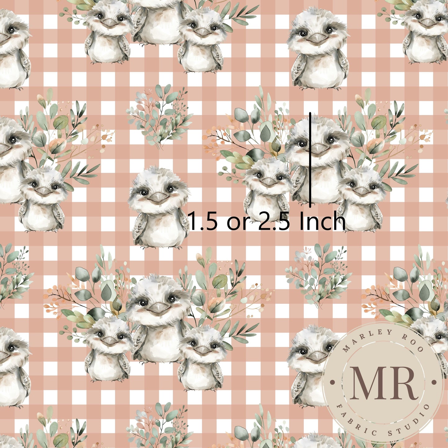 November Pre Order - Kookaburra Pink Gingham