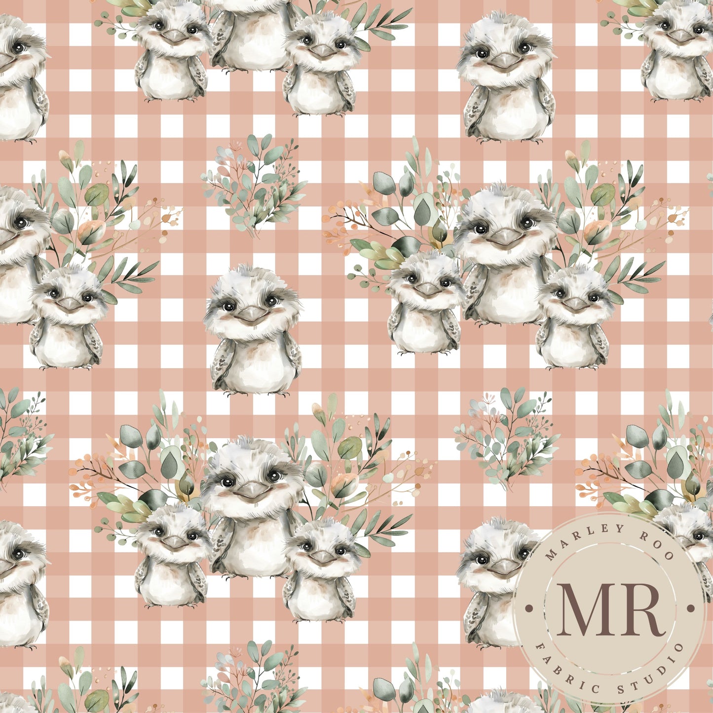 November Pre Order - Kookaburra Pink Gingham