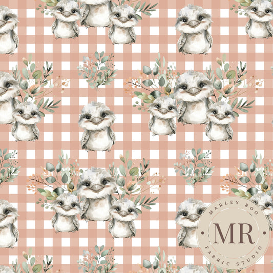 November Pre Order - Kookaburra Pink Gingham