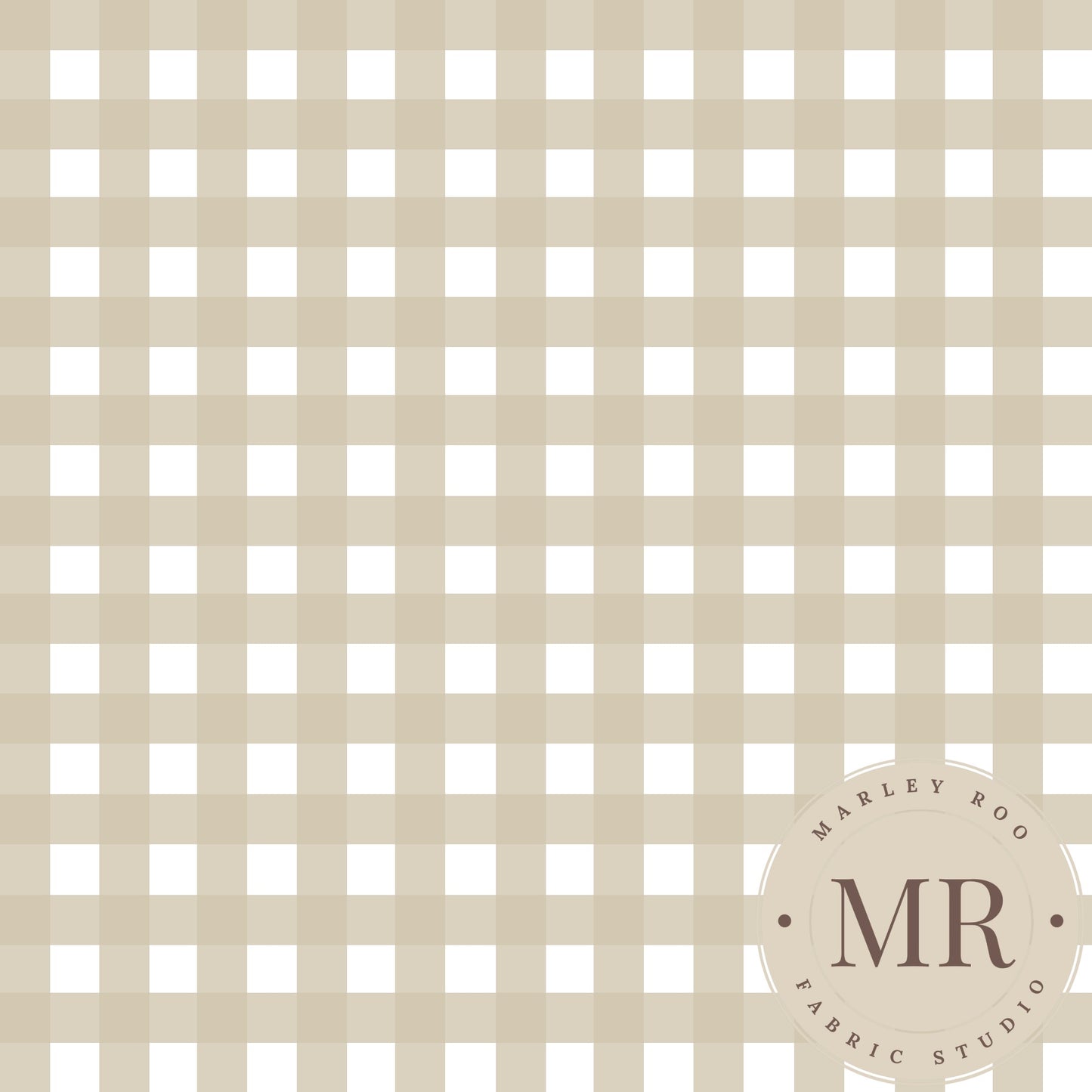 November Pre Order - latte Gingham