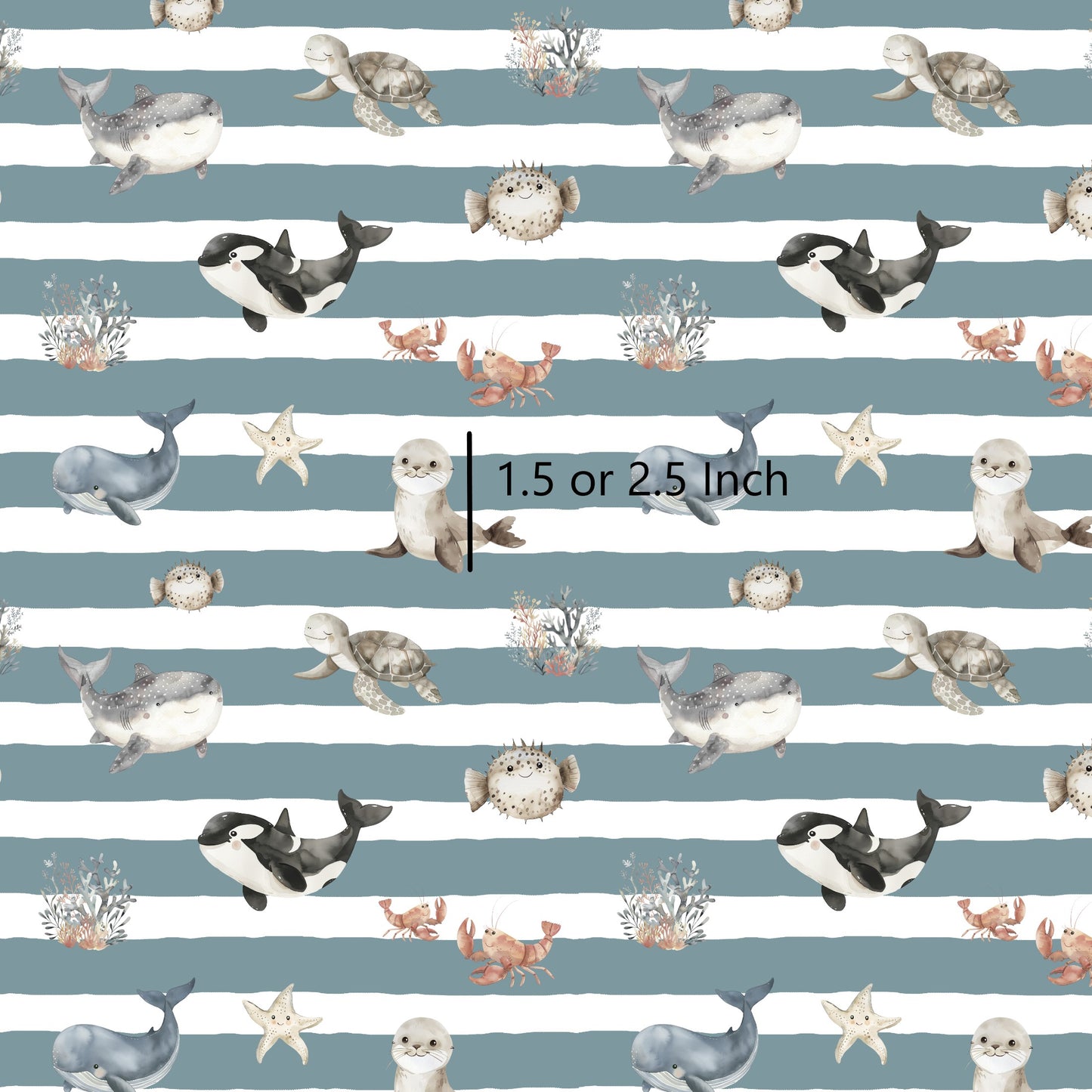 November Pre Order - Ocean Buddies Marine Stripe