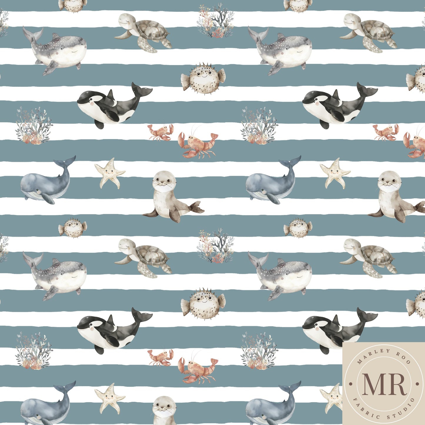 November Pre Order - Ocean Buddies Marine Stripe