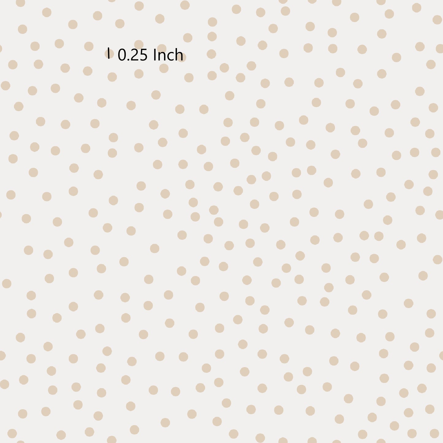 November Pre Order - Pale Pink Polka Dots on White