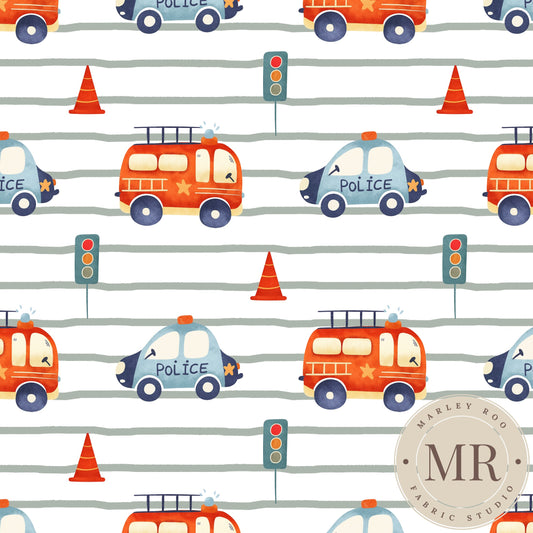 November Pre Order - police Fire Rescue Stripe