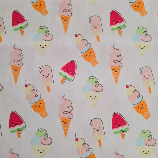 Summer time - 1.5" - Woven Cotton Fabric