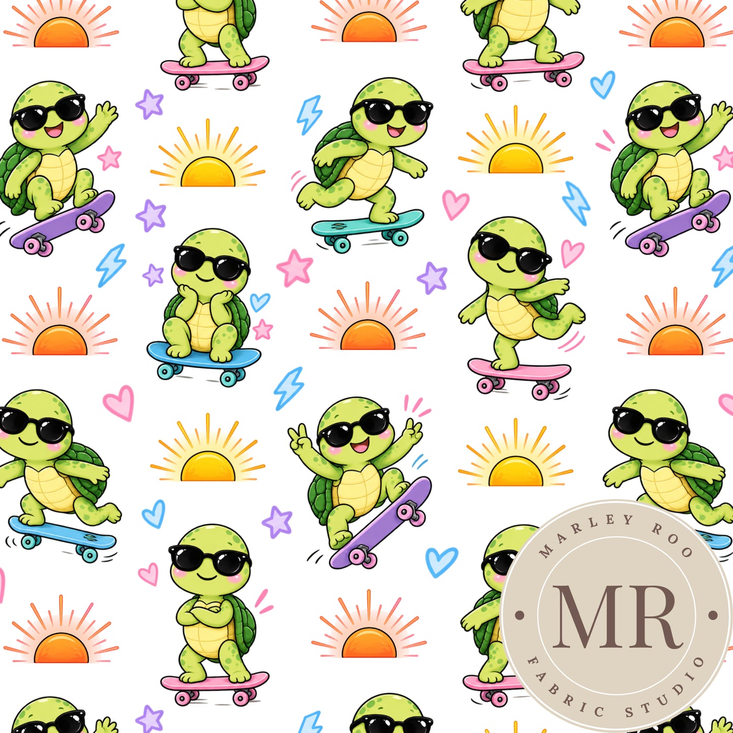 September Pre Order - Sunny skater Turtles