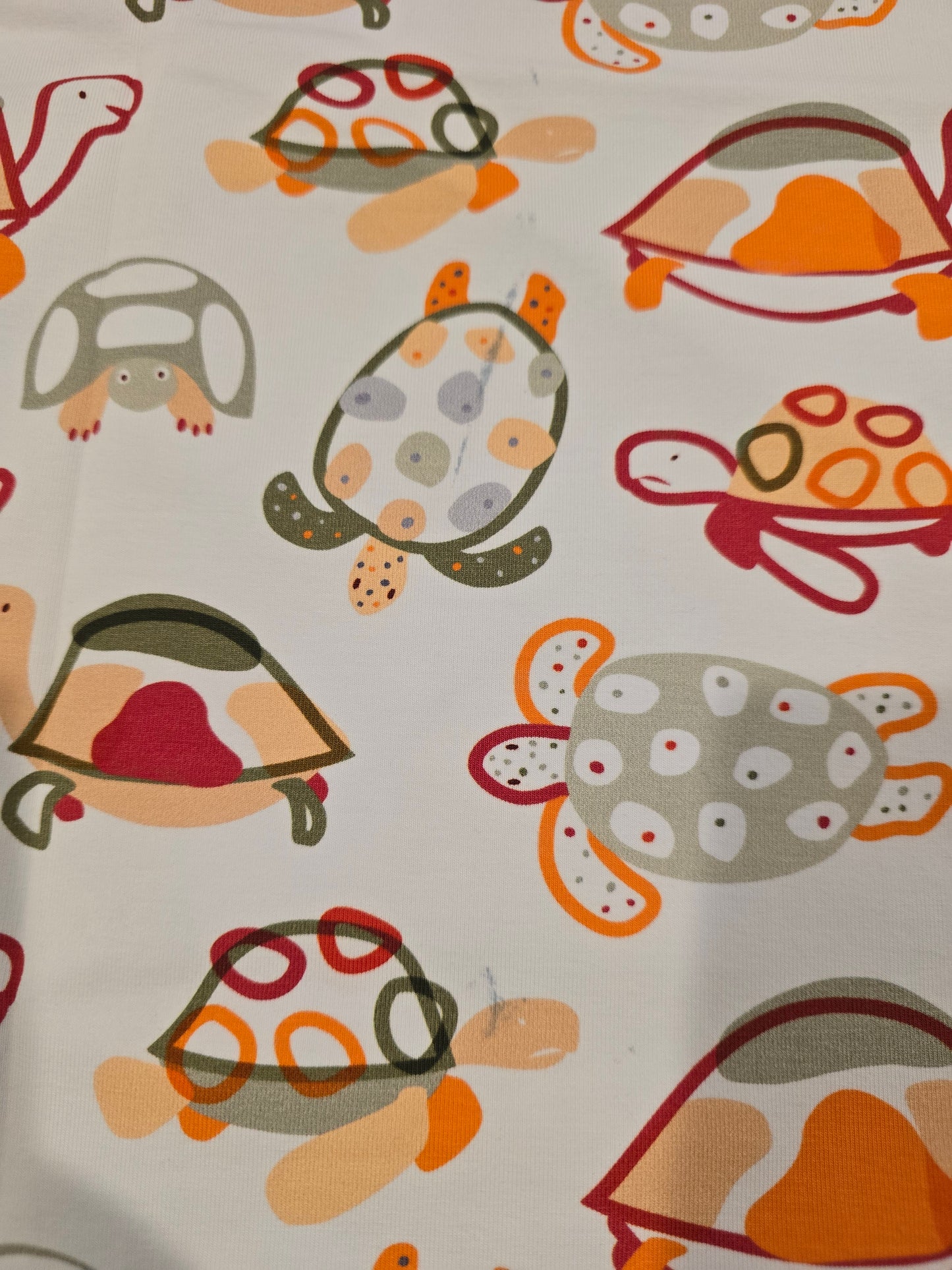 Earth Turtle - Cotton Lycra Knit 220 (slight marks)