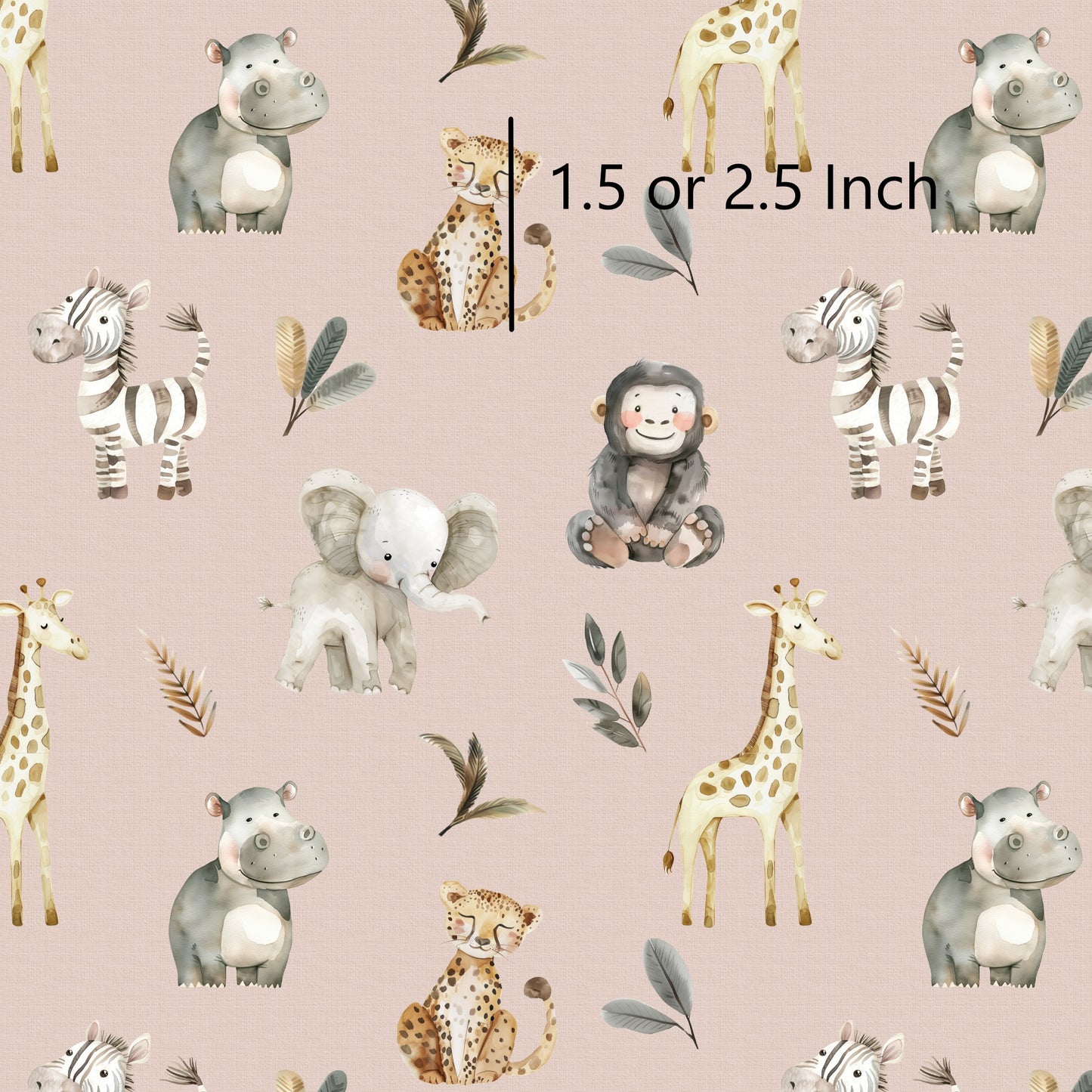 November Pre Order - Safari Babies - Pink