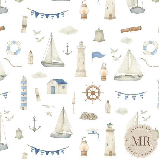 November Pre Order - Sailing - white