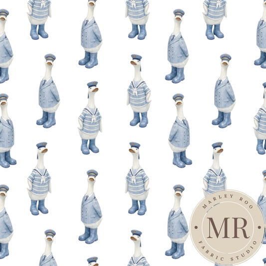 June Pre Order - Seaside Ducks - White