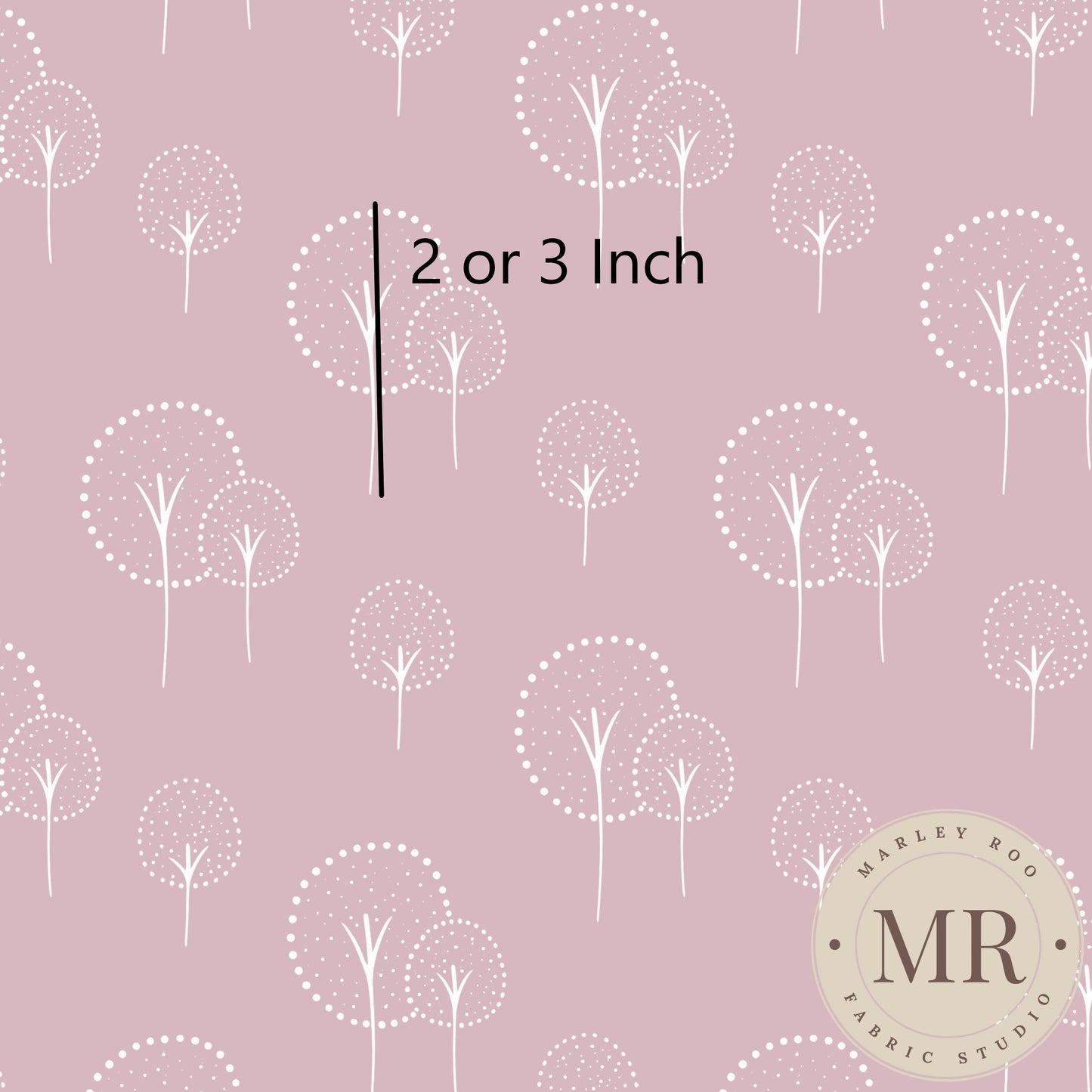 November Pre Order - Dusty Pink Trees