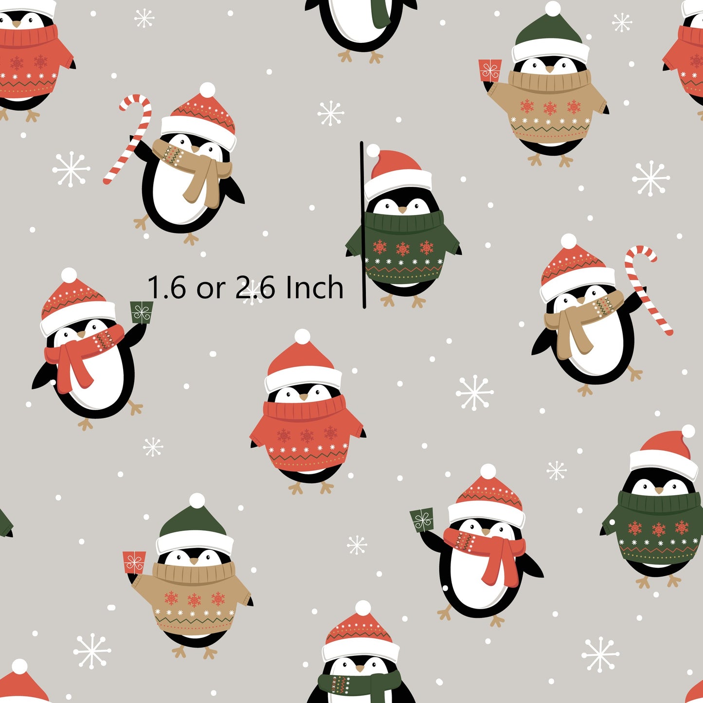 June Pre Order - Xmas Sweater Penguins