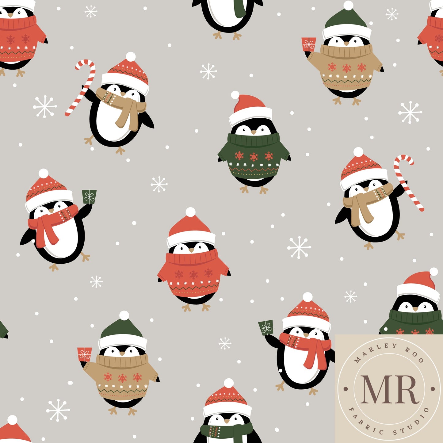 June Pre Order - Xmas Sweater Penguins