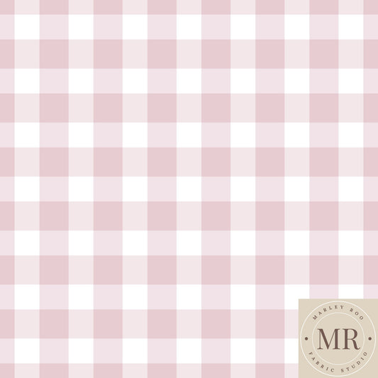 May Pre Order - Dusty Pink Gingham