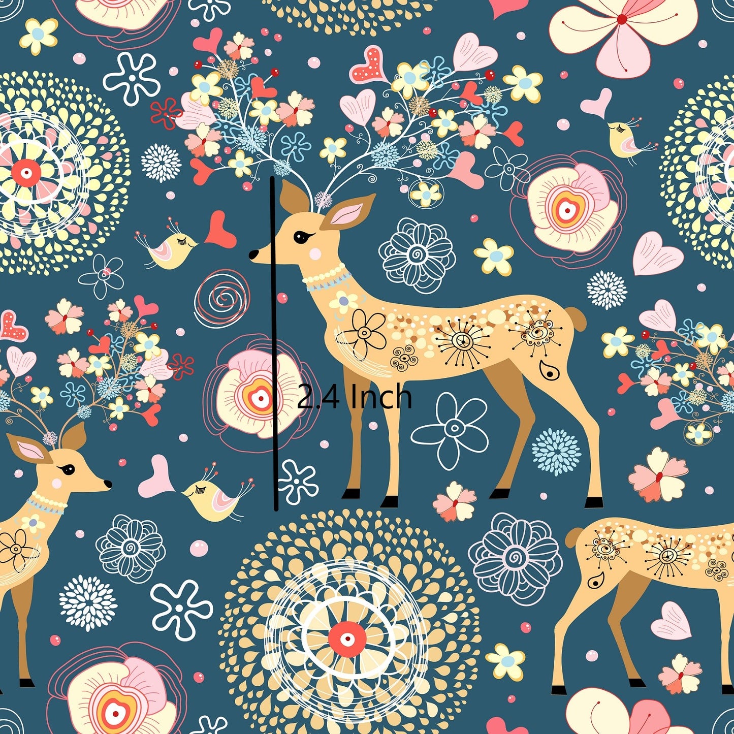 June Pre Order - Floral Deer