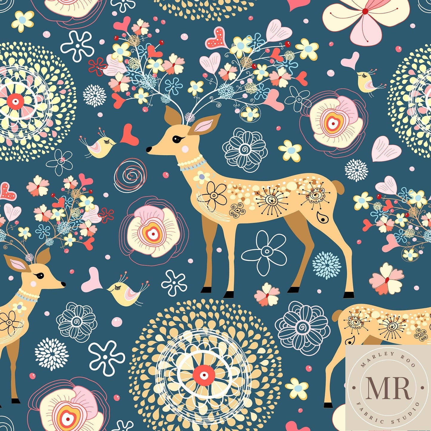 June Pre Order - Floral Deer