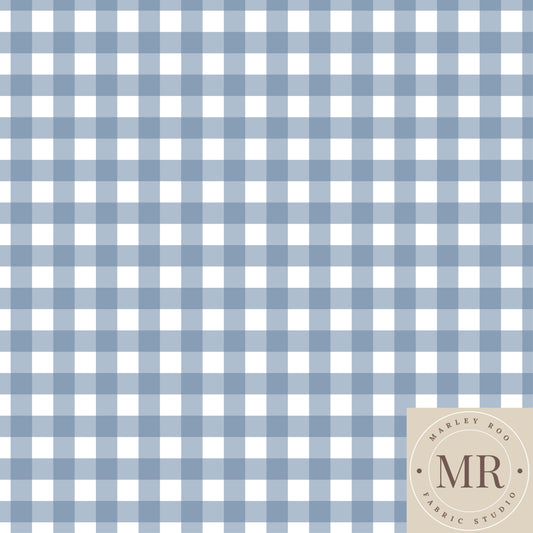 May Pre Order - Gingham Duck Egg