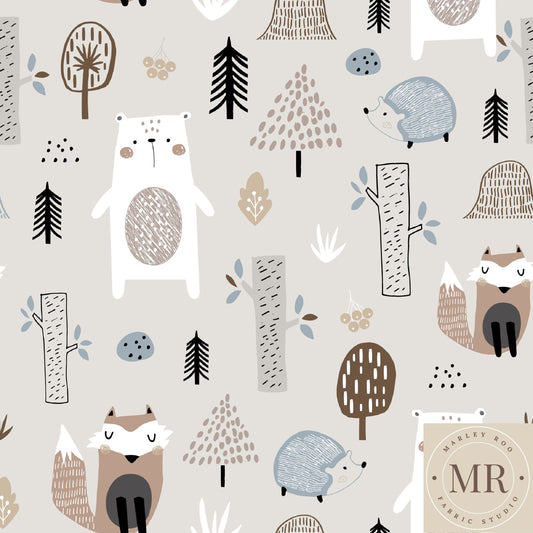 In The Woods -  Woven Cotton Fabric