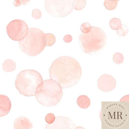 May  Pre Order - Pink Watercolour Spots