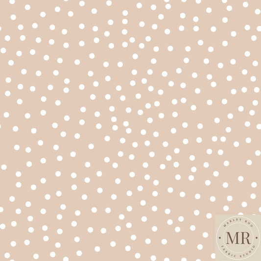 May Pre Order - Polka Dots Dusty Pink