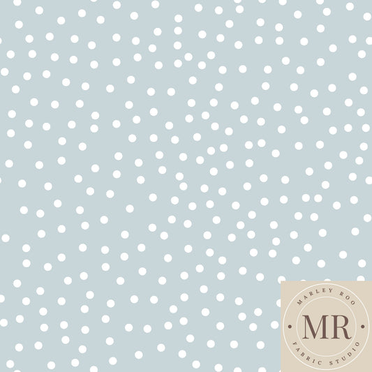 May Pre Order - Polka Dots Duck Egg