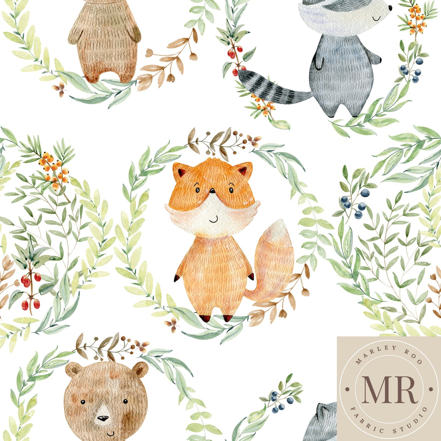 November Pre Order - Woodland Animal Wreaths