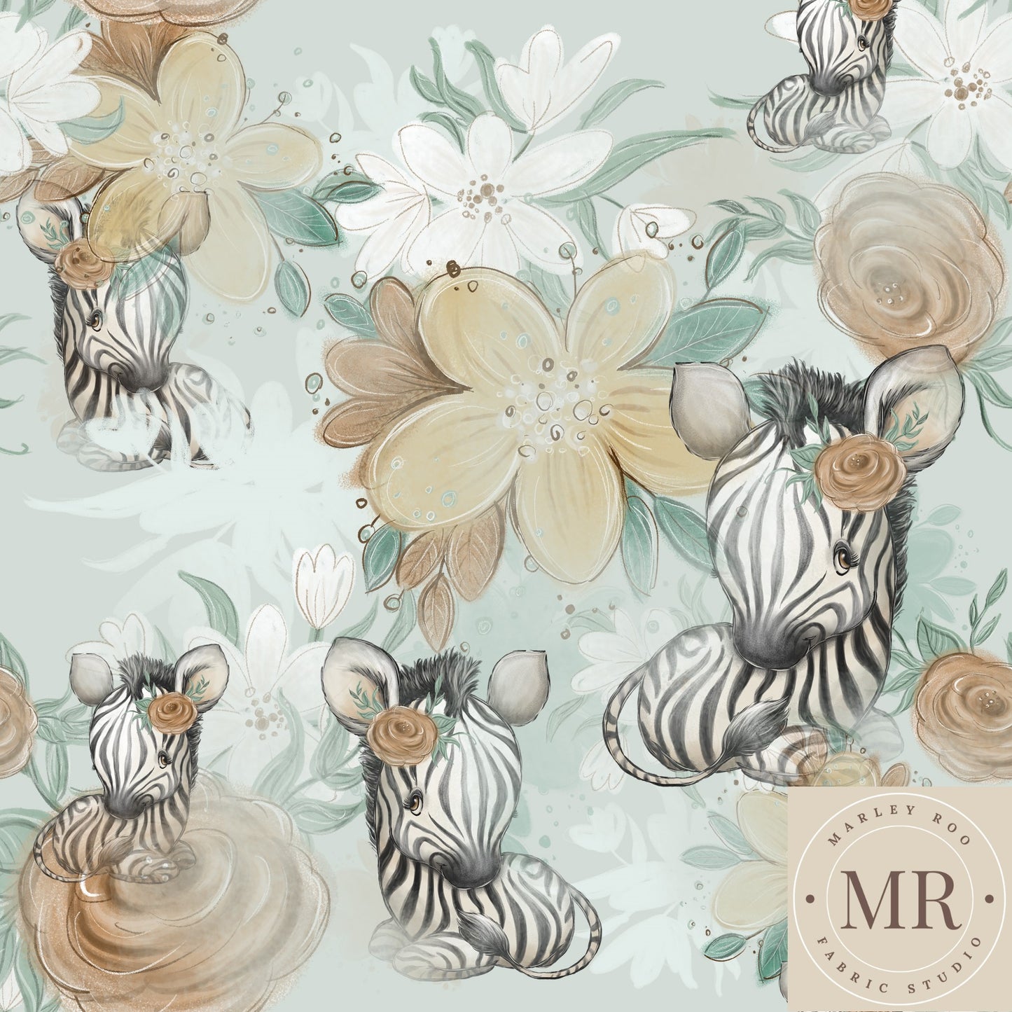 June Pre Order - Floral Zebra