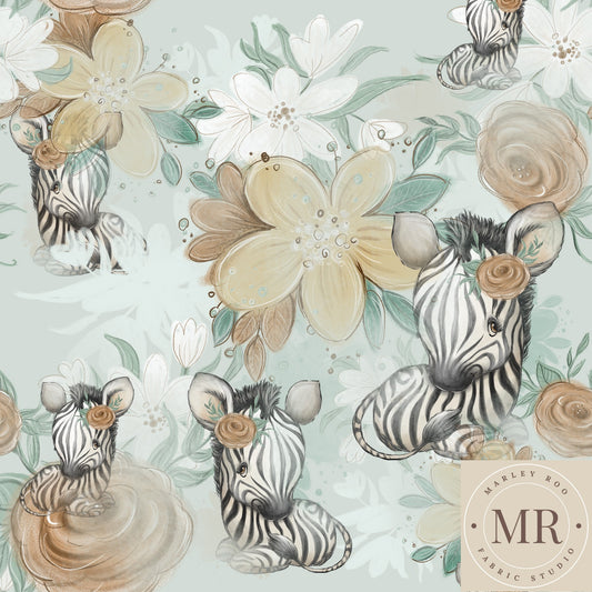 May Pre Order - Floral Zebra
