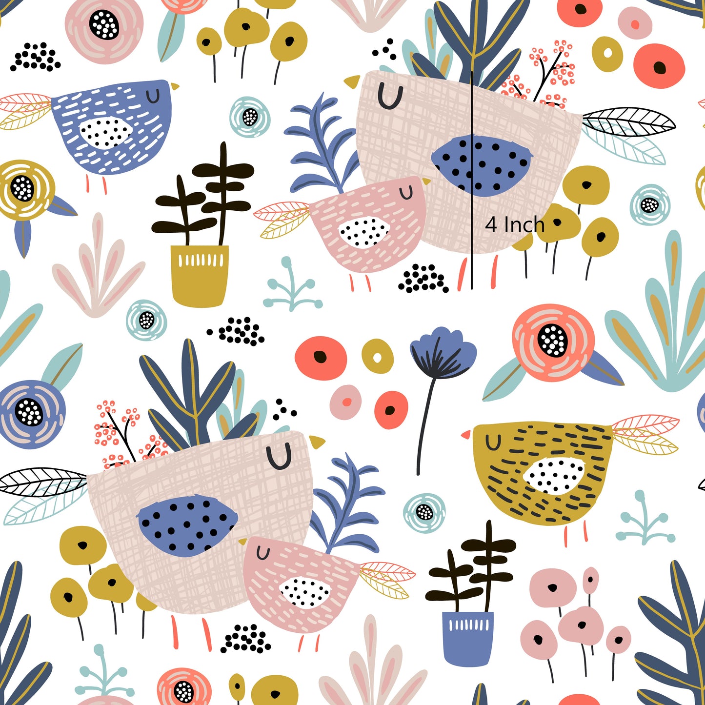 May Pre Order - Pastel Birds