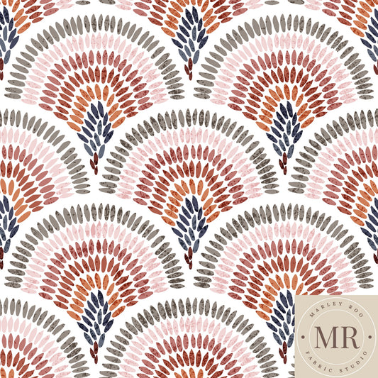 November Pre Order - Peacock Feather Rainbow